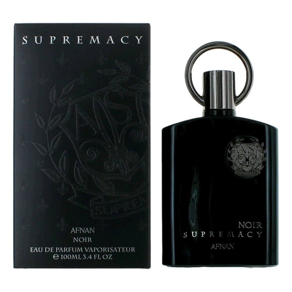 Bottle of Supremacy Noir Cologne by Afnan, 3.4 oz